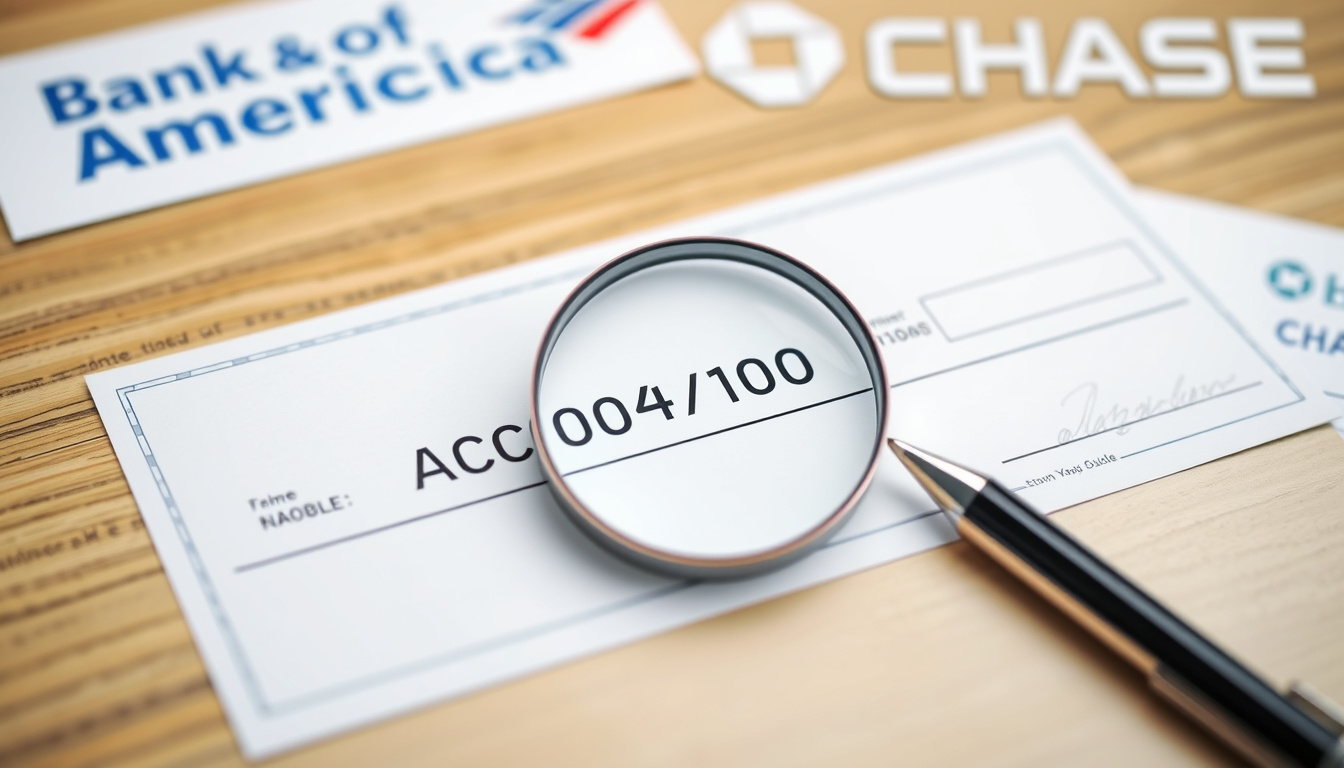 Account Number on Check: Bank of America & Chase Guide - HoustonBrief.com